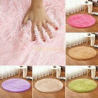 Fluffy Rugs Anti-skid Shaggy Area Rug Carpet Dining Room Floor Mat Home Bedroom
