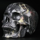 5 0  Hiso Jasper Carved Crystal Skull  Super Realistic  Crystal Healing
