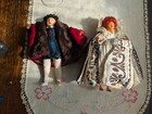 Peggy Nisbet Dolls King Henry Viii   Queen Elizabeth I 1970 s Tower Treasures