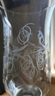 Pair Of Web Pewter Weighted Candlesticks W etched Grapevine Chimneys