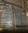 Lot Antique Printing Metal Press Stamps Paragraph Newspaper Articles 