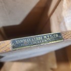 Antique Yawman   Erbe N y Oak Wood 1-drawer Card Catalog Index File Cabinet Box