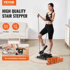 Vevor Stair Stepper For Exercise At Home Mini Twist Stepper With Resistance Band