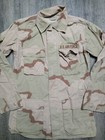 Usaf Army Military Desert Camo Shirt Jacket Small X Long Tan 