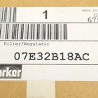 Parker 07e32b18ac Filter Regulator W  Gauge  5  m  2-125psi Set  1 2in Npt Ports