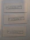 Vintage 1938 The Franklin Institute Museum Ticket Stubs