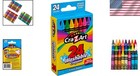 Kids  Essential 24-count Non-toxic Washable Crayons For Creative Adventures