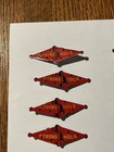  10  Strong Hold Vintage Tin Tobacco Tags