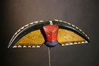 Vintage African Hand Carved Bobo Mask Tribal Wall Decor Art Piece-g4301