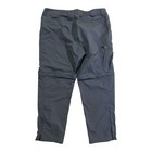 Marmot Convertible Pants Mens 38x30 Gray Stretch Nylon 5 Pocket Ankle Zip