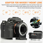 Viltrox Nf-e1 Auto Focus Lens Adapter For Nikon F Lens To Sony E A9 A7ii Cameras