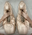Vanassa Satin Ballet Pointe Shoes With Satin Ribbon Ties Size 41w