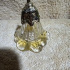 Vtg Avon Collectibles Glass Flower Perfume Bottle