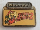 Vintage 1989 Nintendo Super Mario Bros 2 Belt Buckle     Rare Retro Gamer   