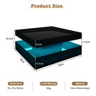 Modern Home Led Lighting Coffee Table Modern Led Living Room Coffee Table Black