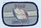Greyhound Bus Driver  safe 25 Years Driving  Embroidered Patch 3 5 8  Nos
