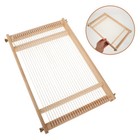 Wooden Handloom Weaving Loom Kit Adults Wooden Weaving Tool Wooden Weaving Frame