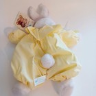 Russ Luv Pets Hoppity Plush Easter Bunny   7147 Stuffed Animal Yellow With Tags