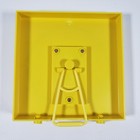 New Yellow Student Clock Table Top Learning Time Tool Aid Homeschool Manual Toy