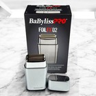 Babyliss Pro Foilfx02 Cordless Metal Double Foil Shaver Fxfs2 - Silver
