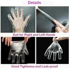 Clear Plastic Food Service Gloves Eco-friendly Disposable Kitchen Restaurant Bbq