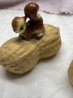 Vintage Squirrel Figurine Salt   Pepper  Peanut Shakers Japan