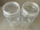 Uline 16oz Clear Plastic Spice Jars S-20598jar Lot 27 No Lids Pet