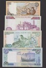 Unc Cyprus   1   5   10   20 Pounds Banknote Set 2003-2005 Last Pre-euro Issues