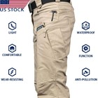 Men Tactical Cargo Pants Soldier Straight-fit Work Combat Outdoor Trousers Us