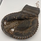 Cooper Leather Foam Cushioned Hockey Goalie Glove Webbing Well Played Decor