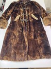 Antique 1920s Bear Fur Full-length Coat Il Harris Co St Paul Mn Revenant Style