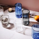 Thyme   Table 16 Fl Oz Black Double Wall Glasses  Set Of 6