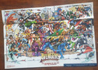 Marvel Team Avengers No Surrender Large Size Double Sided Poster New And Old