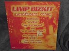 Rare Promo Limp Bizkit Lp Flat Poster Significant Other Hip Hop Korn Wu-tang Stp