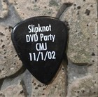 Slipknot Guitar Pick Disasterpieces Dvd Release 11 2 2 Extremely Rare Pick