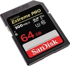 Sandisk - Extreme Pro 64gb Sdxc Uhs-ii V90 Memory Card