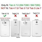 For Samsung Galaxy Tab A 7 0  2016 t280 Tablet Shakeproof Stand Hard Case Cover