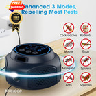 Ultrasonic Pest Repellent Plug-in  Electronic 1 Count  pack Of 1   Black 