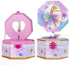 Hot Focus   Kids  Jewelry Boxes For Girls - Musical Jewelry Storage Box With    