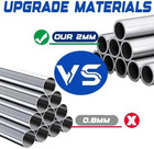 20ft Heavy Duty Flag Pole 100mph Wind Test For Outside House  12 Gauge Aluminum