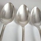 Ercuis 6 Table Spoons Vintage French Antique