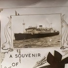Wwii Souvenir Postcard H m a s  Manoora Australia On Active Service Ship Rare 