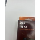 Korg Tm-60 Combo Tuner Metronome