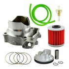 For Suzuki Rmz250 2004-2006 Cylinder Piston Gaskets Top End Rebuild Kit 77mm