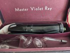 Antique Master Violet Ray 3 Probes Electrotherapy Set W Case