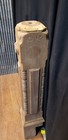 Restored Ornate Solid Walnut Newel Post 45 1 2  By 7 3 4   Ga9698
