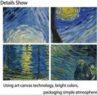 2 Pack Starry Night   Over The Rhone River Canvas 20 x 24  Canvas Print Unframed