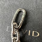 David Yurman Cable Paperclip Link Bracelet 925 Silver 18k Gold Two-tone Bangle 