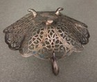 Vintage Lovelace International Silver Co 3016 Epns Silver Plated Candy Dish Bowl