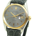 Vintage Rolex Men s 34mm Air-king Date Stainless Steel   14k Gold 5701 C  1960